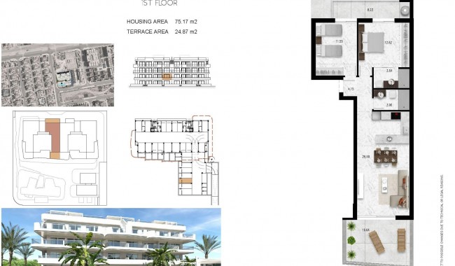 Nueva construcción  - Apartamento - Orihuela Costa - Lomas de Cabo Roig