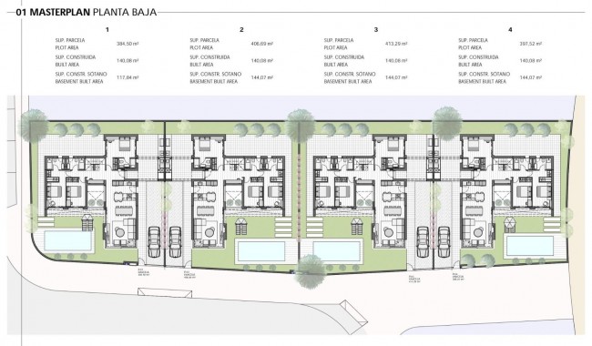 Nybygg - Villa - Torre Pacheco - Santa Rosalia Lake And Life Resort