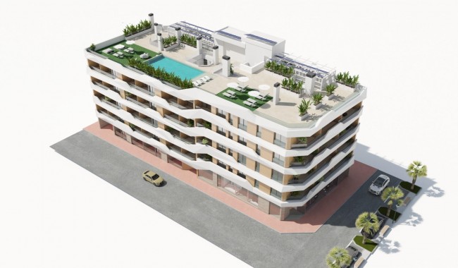 Nowa konstrukcja - Apartament - Guardamar - Pueblo