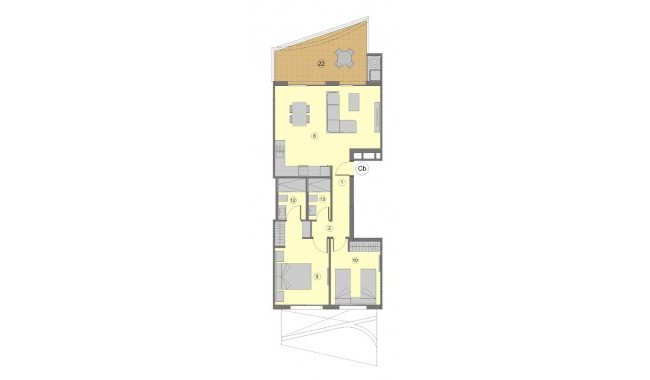 Nowa konstrukcja - Apartament - Orihuela costa - Punta Prima