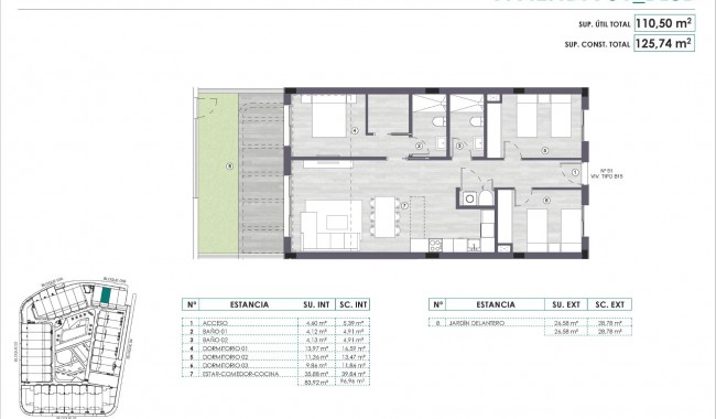 Nueva construcción  - Apartamento - Monforte del Cid - Alenda Golf