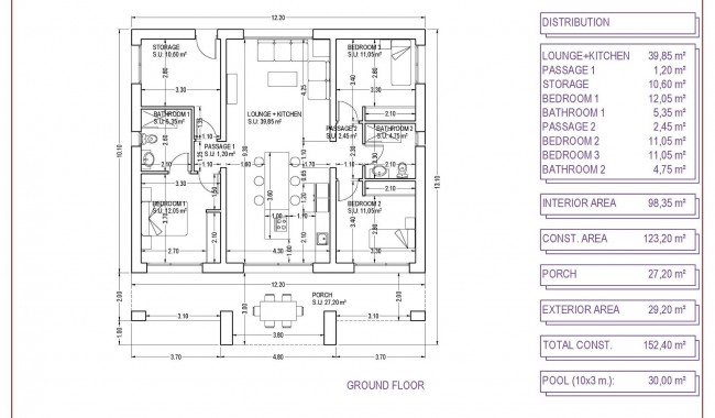 New Build - Villa - Pinoso - Campo