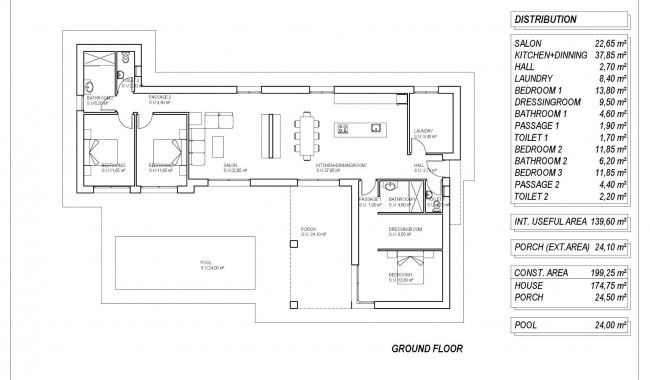 Nueva construcción  - Chalet - Pinoso - Campo