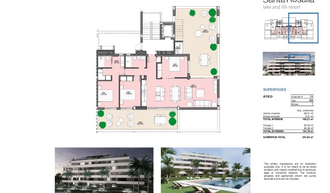 New Build - Apartment - Torre Pacheco - Santa Rosalia Lake And Life Resort