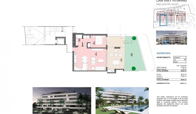 New Build - Apartment - Torre Pacheco - Santa Rosalia Lake And Life Resort