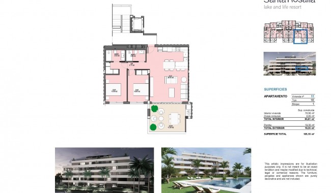 New Build - Apartment - Torre Pacheco - Santa Rosalia Lake And Life Resort