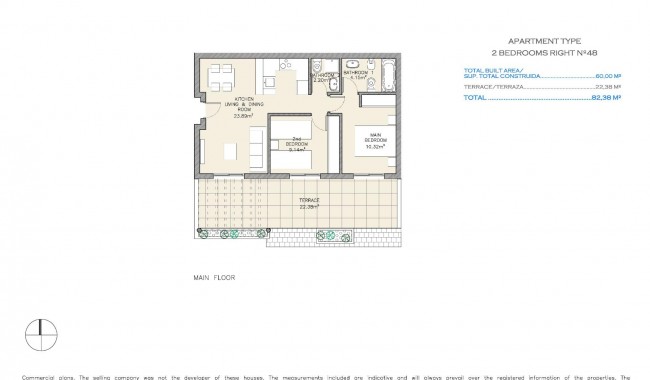 Nueva construcción  - Apartamento - Águilas - Collados