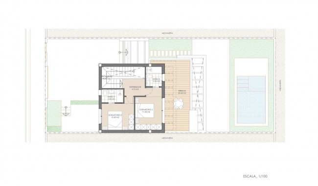 Nueva construcción  - Chalet - San Juan de los Terreros - Las Mimosas