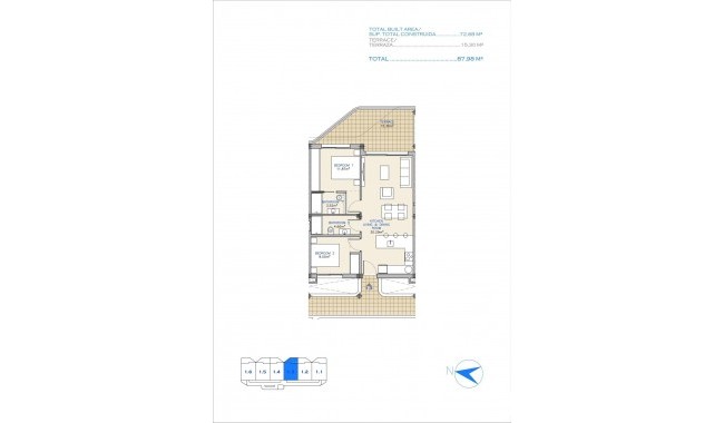 Nowa konstrukcja - Apartament - Los Alcázares - Serena Golf