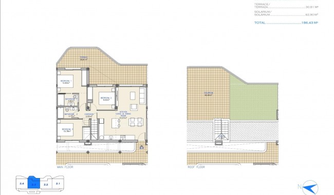 Nueva construcción  - Apartamento - Los Alcázares - Serena Golf