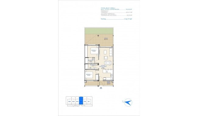 Nowa konstrukcja - Apartament - Los Alcázares - Serena Golf