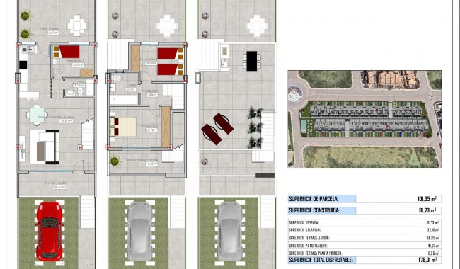 New Build - Townhouse - Cox - Sin Zona