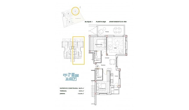 Nowa konstrukcja - Apartament - Los Alcázares - Serena Golf