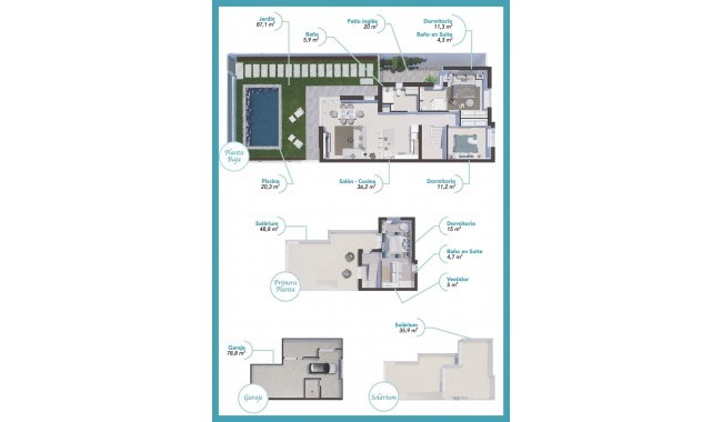 Nueva construcción  - Chalet - Los Alcázares - Serena Golf