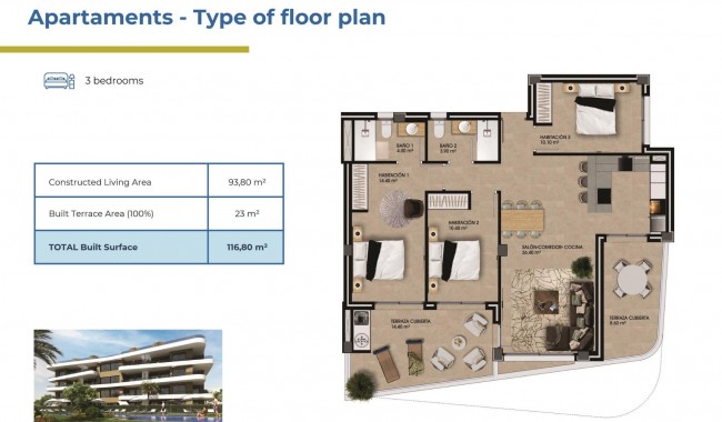 New Build - Apartment - Orihuela Costa - Punta Prima