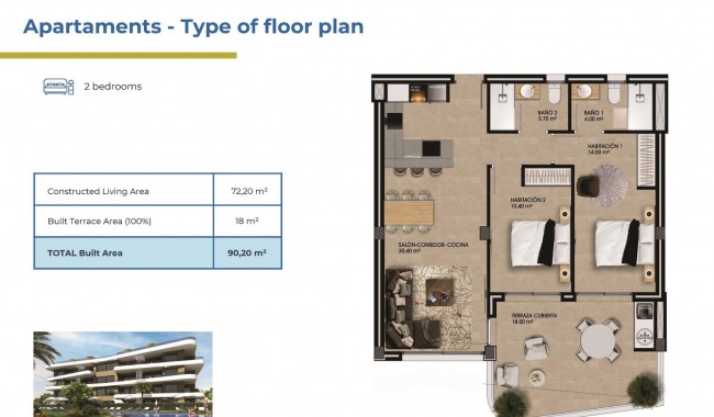 Nowa konstrukcja - Apartament - Orihuela costa - Punta Prima