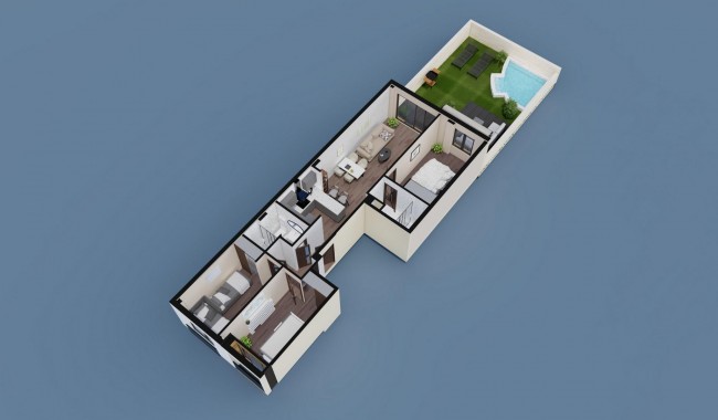 New Build - Apartment - Pilar de La Horadada - pueblo