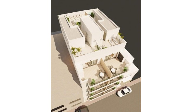 Nowa konstrukcja - Apartament - Guardamar - Pueblo