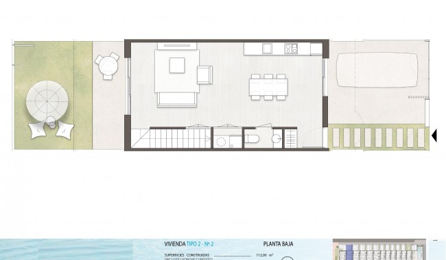 Nybygg - Rekkehus - Pilar de La Horadada - pueblo