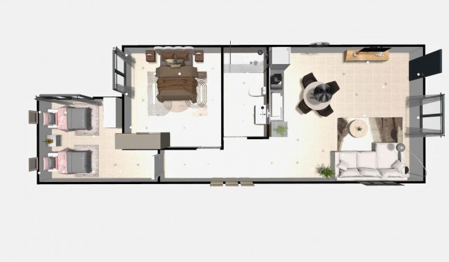 New Build - Apartment - Hondon de las Nieves - La Canalosa
