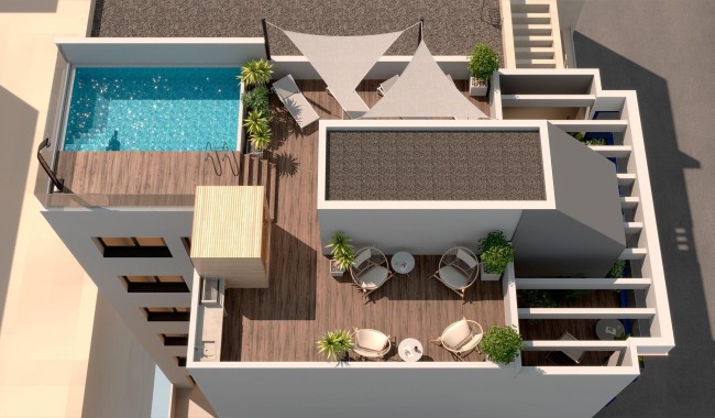 Nybyggnation - Lägenhet - Torrevieja - Playa del Acequión
