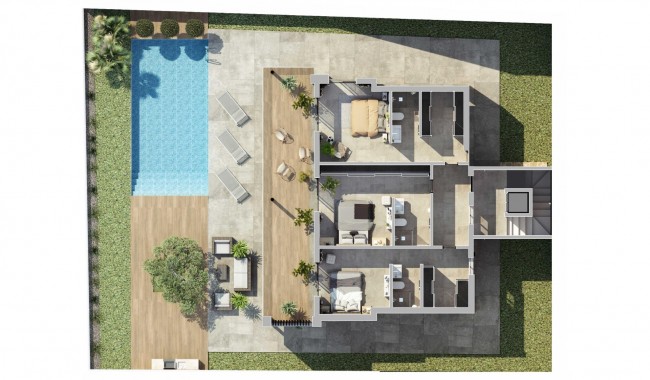 Nybyggnation - Villa - Ciudad Quesada/Rojales - La  Marquesa Golf