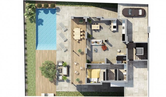 Nybyggnation - Villa - Ciudad Quesada/Rojales - La  Marquesa Golf