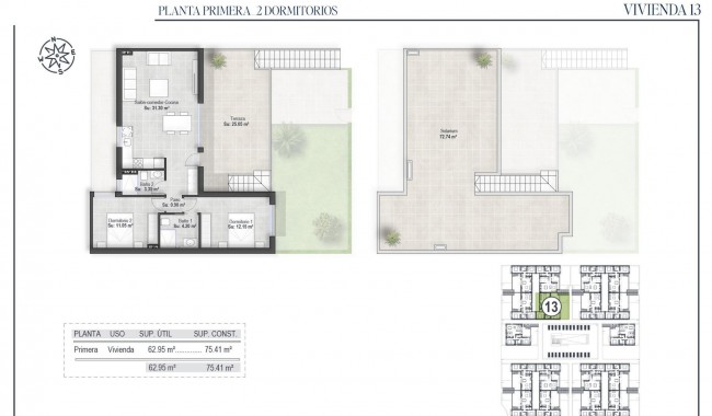 Nowa konstrukcja - Apartament - Alhama de Murcia - Condado de Alhama