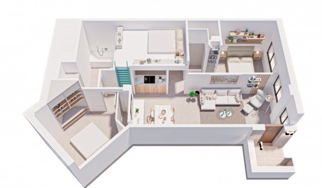 New Build - Apartment - Pilar de La Horadada
