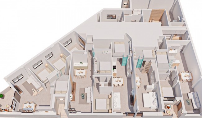 New Build - Apartment - Pilar de La Horadada - Pilar de la Horadada