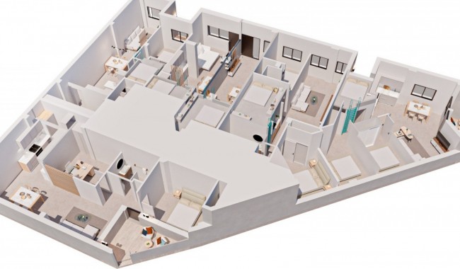 New Build - Apartment - Pilar de La Horadada - Pilar de la Horadada