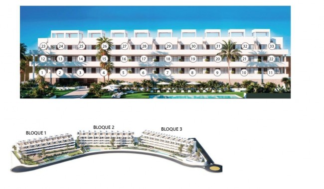 New Build - Apartment - Finestrat - Balcon de finestrat