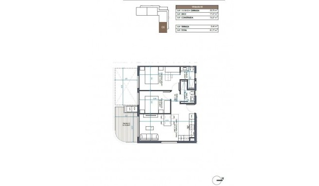 Nybyggnation - Lägenhet - Guardamar - Camino del Puerto