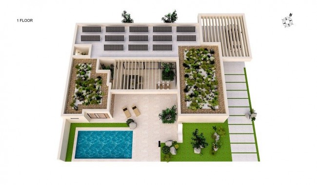Nueva construcción  - Chalet - Baños y Mendigo - Altaona Golf