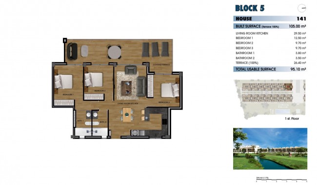 Nowa konstrukcja - Apartament - Los Alcázares - La Serena Golf