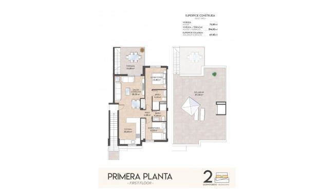 Nueva construcción  - Apartamento - San Miguel de Salinas - La Cañada