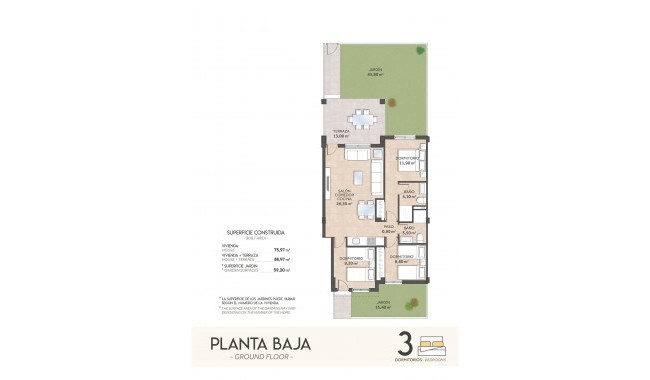 Nueva construcción  - Apartamento - San Miguel de Salinas - La Cañada