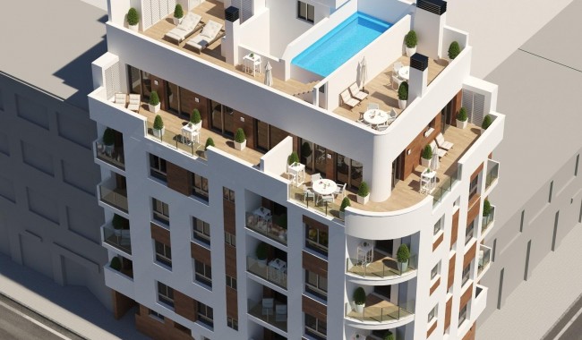 Nowa konstrukcja - Apartament - Torrevieja - Centro