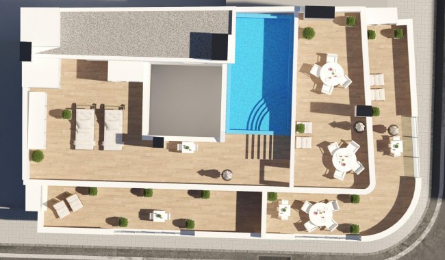 Nowa konstrukcja - Apartament - Torrevieja - Centro