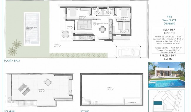 Nueva construcción  - Villa - Vera - Pueblo Salinas