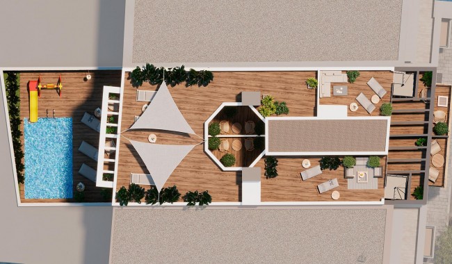 Nowa konstrukcja - Apartament - Torrevieja - Playa del cura