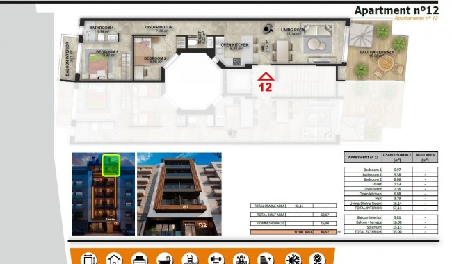 Nowa konstrukcja - Apartament - Torrevieja - Playa del cura