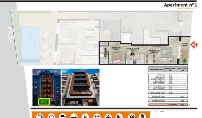New Build - Apartment - Torrevieja - Playa del cura