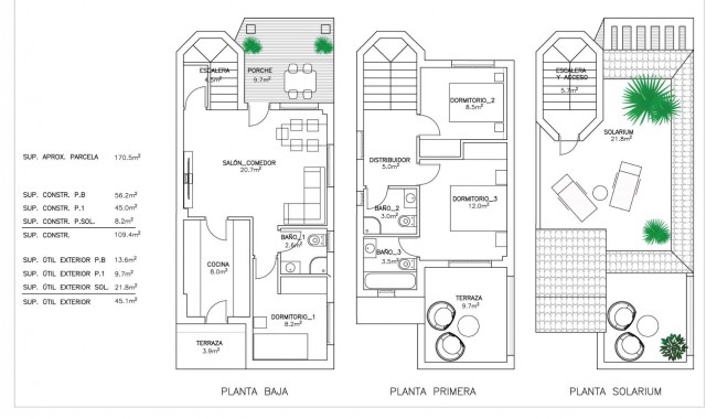 Nybyggnation - Villa - San Fulgencio - El Oasis