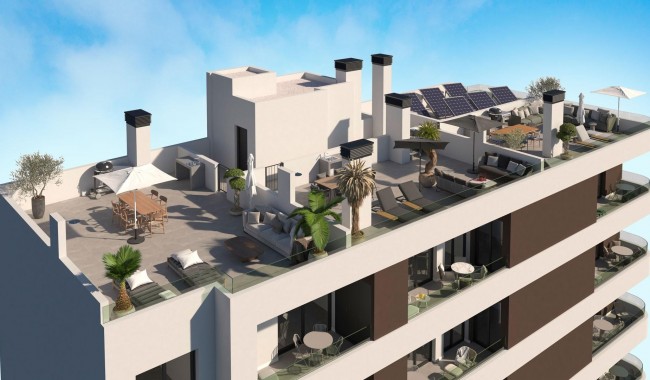 Nybyggnation - Lägenhet - Santa Pola - pueblo