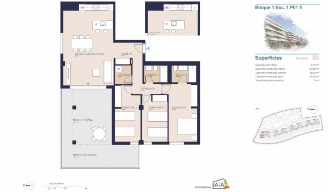 Nowa konstrukcja - Apartament - Denia - Playa de La Almadraba