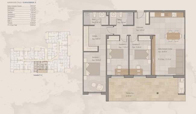 Nybyggnation - Lägenhet - Torre Pacheco - Centro