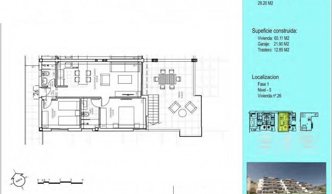 Nybyggnation - Lägenhet - Vera - Vera playa