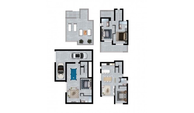 Nueva construcción  - Villa - La Nucia - Urb. Don Mar