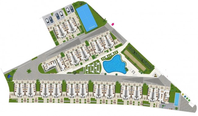 Nybyggnation - Radhus - El Rafol D'almunia - Urbanizacion La Almunia